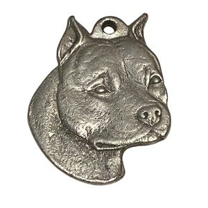 I ♥️ My Pitbull Pewter Dog Tag